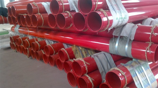 新钲润消防内外涂塑钢管